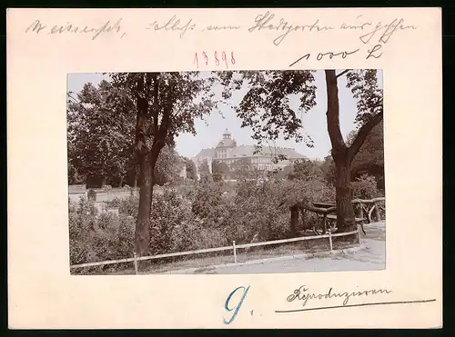 Fotografie Brück & Sohn Meissen, Ansicht Weissenfels / Saale, Blick auf das Schloss