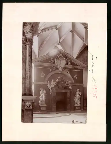 Fotografie Brück & Sohn Meissen, Ansicht Freiberg i. Sa., Blick in die Fürstengruft im Dom
