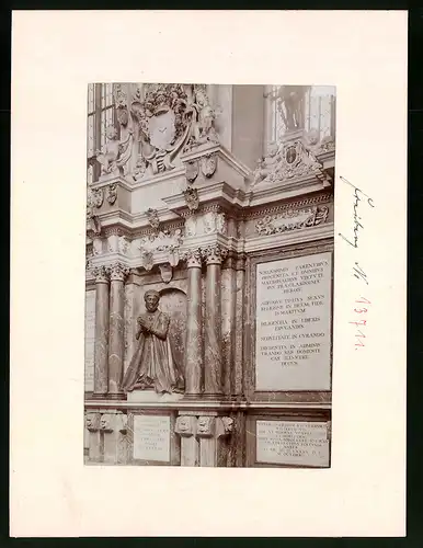 Fotografie Brück & Sohn Meissen, Ansicht Freiberg i. Sa., Partie in der Fürstengruft im Dom