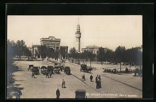 AK Constantinople, Place ud Séraskérat