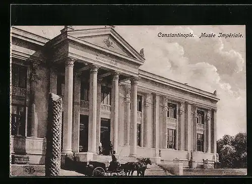 AK Constantinople, Musée Impériale