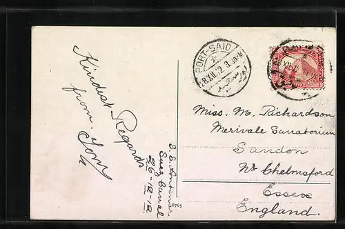 AK Constantinople, Palasi Impérial de Flamour