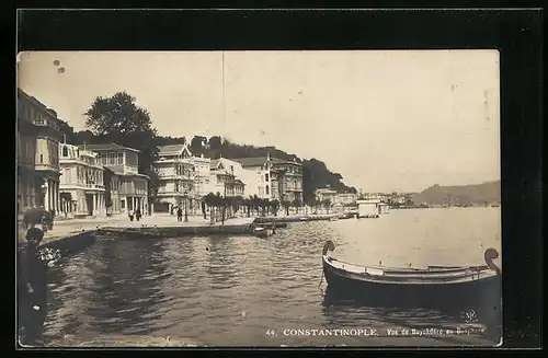 AK Constantinople, Vue de Buyukdéré au Bosphore