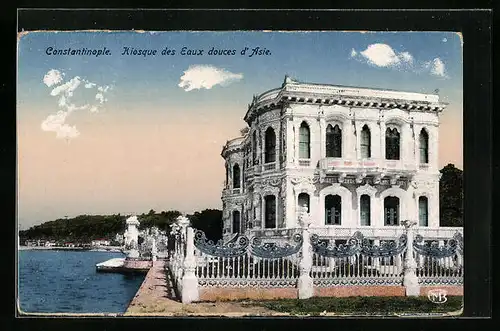 AK Constantinople, Kiosque des Eaux douces d`Asie