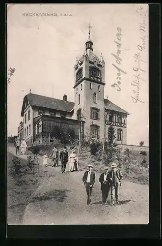 AK Eibau, Gasthaus auf dem Beckenberg