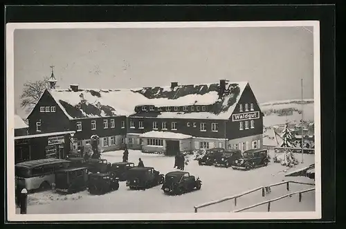 AK Sachsenberg-Georgenthal, Sporthotel Waldgut im Schnee