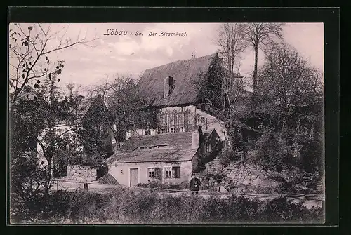 AK Löbau i. Sa., Der Ziegenkopf