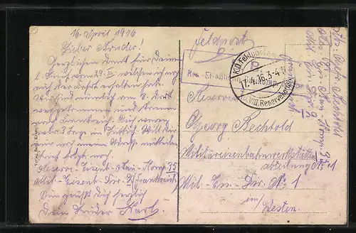 AK St. Michael, Ortsansicht aus der Vogelschau