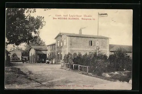 AK Ekenis, Gast- und Logierhaus mit Strasse