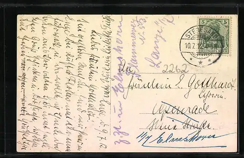 AK Enge, Dorfpartie mit Gastwirtschaft