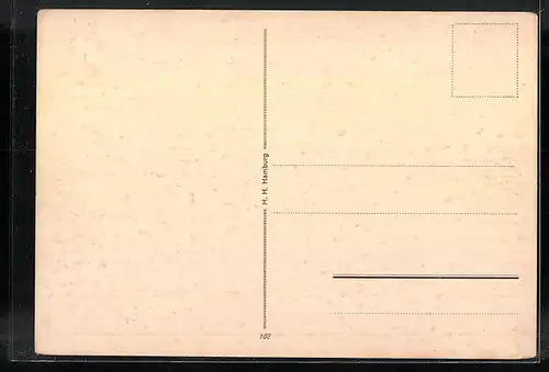 AK Hamburg-Neustadt, Alsterpavillon aus der Vogelschau