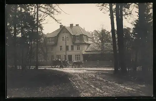 AK Eilenburg, Ferienheim Eisenhammer in der Dübener Haide