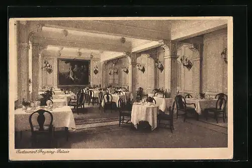 AK München, Restaurant Preysing-Palais
