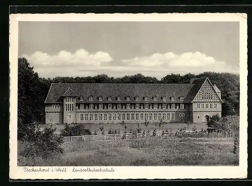 AK Freckenhorst i. Westf., Blick auf die Landvolkshochschule