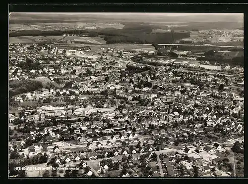 AK Höhr-Grenzhausen /Westerwald, Totalansicht aus der Vogelschau