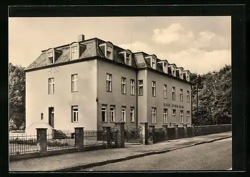 AK Bad Wilsnack, Partie am Klara-Zetkin-Heim