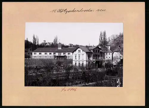 Fotografie Brück & Sohn Meissen, Ansicht Niederlössnitz, Blick auf die Sektkellerei Bussard