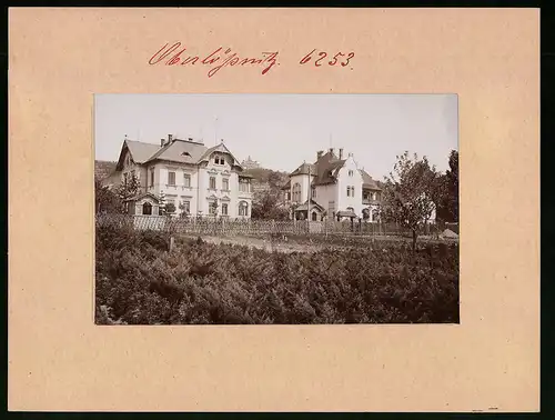 Fotografie Brück & Sohn Meissen, Ansicht Oberlössnitz, Bennostrasse mit der Villa Carl Fuchs