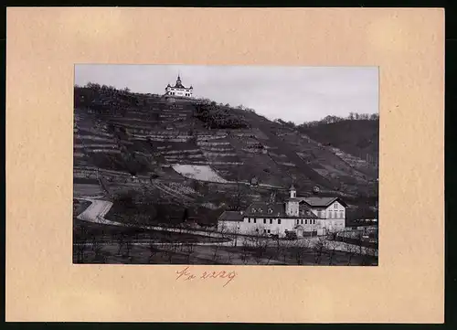 Fotografie Brück & Sohn Meissen, Ansicht Oberlössnitz, Hoflössnitzstrasse mit Blick zum Spitzhaus