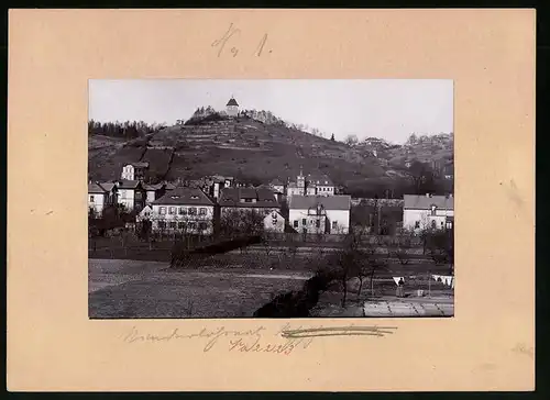 Fotografie Brück & Sohn Meissen, Ansicht Niederlössnitz, Blick auf die Villa Spiro Spero, Haus Klotzsche, Haus Claus