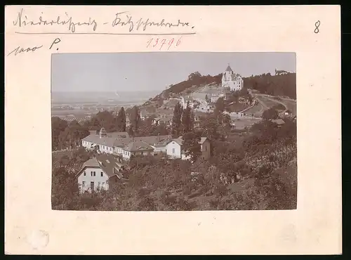 Fotografie Brück & Sohn Meissen, Ansicht Kötzschenbroda, Blick auf die Sektkellerei Pittius und Meyerburg