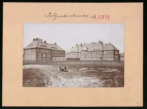 Fotografie Brück & Sohn Meissen, Ansicht Kötzschenbroda, Blick auf das Königliche Amtsgericht