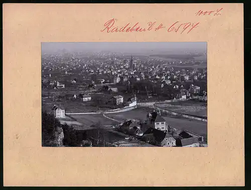 Fotografie Brück & Sohn Meissen, Ansicht Radebeul-Oberlössnitz, Blick auf Hoflössnitz, Winzerhaus Barth