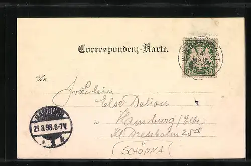 AK Meran, Teilansicht mit Schloss Schönna