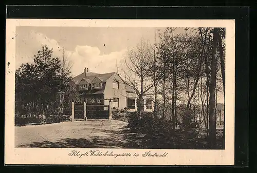 AK Rheydt, Gasthaus Walderholungsstätte im Stadtwald