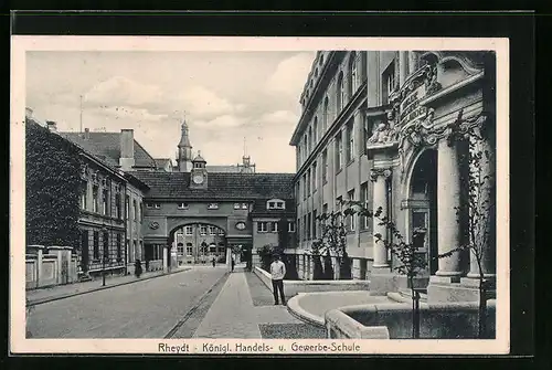 AK Rheydt, Königliche Handels- und Gewerbeschule