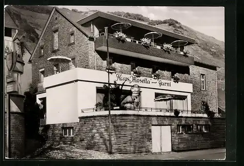 AK Valwig /Mosel, Hotel Haus Mosella Garni