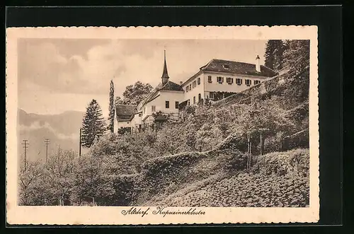 AK Altdorf, Blick auf das Kapuzinerkloster