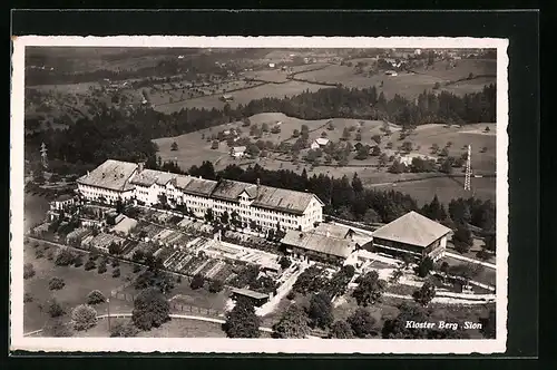 AK Uetliburg, Kloster Berg Sion mit Garten