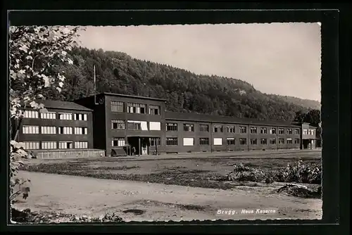 AK Brugg, Neue Kaserne mit Vorplatz