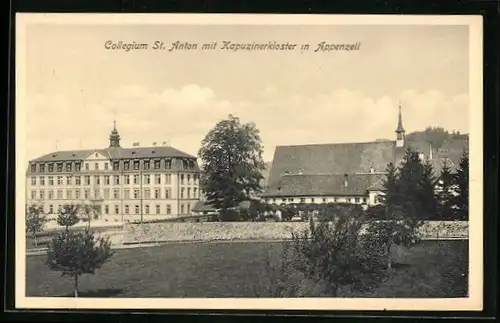 AK Appenzell, Collegium St. Anton mit Kapuzinerkloster