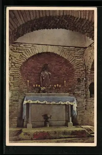 AK Izmir, Ephesus, Interior view of the Virgin`s House