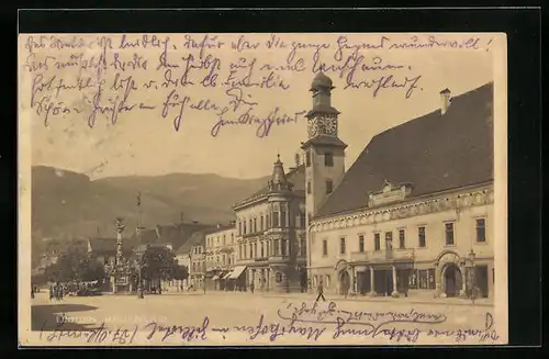 AK Leoben, Partie am Hauptplatz
