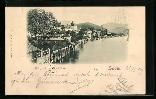 AK Leoben, Blick von der Murbrücke