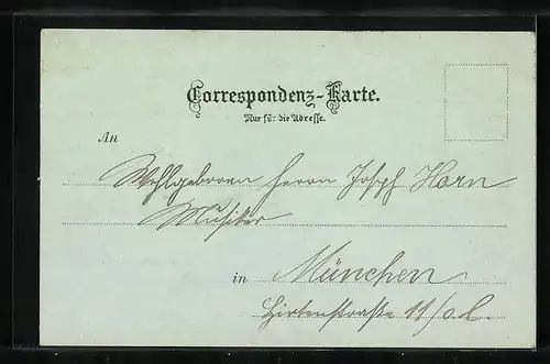 Mondschein-AK Graz, Ortsansicht vom Rainerkogel