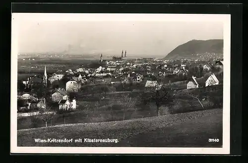 AK Klosterneuburg-Kritzendorf, Ortsansicht 