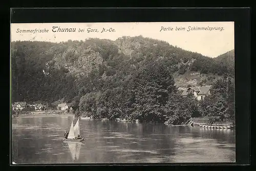 AK Thunau bei Gars, Partie beim Schimmelsprung