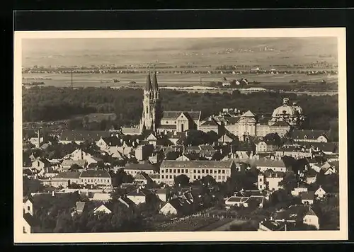 AK Klosterneuburg, Totalansicht mit dem Stift