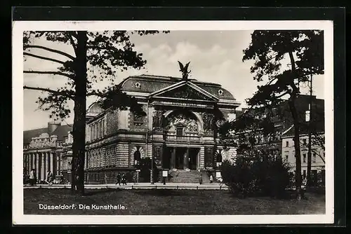 AK Düsseldorf, Blick auf die Kunsthalle