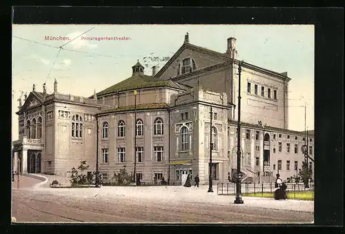 AK München, Partie am Prinzregententheater