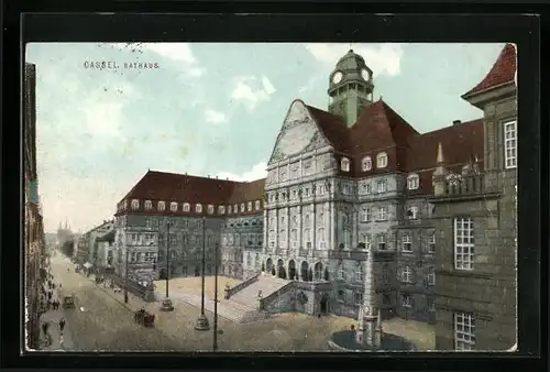 AK Cassel, Partie am Rathaus