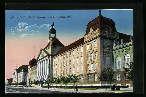 AK Düsseldorf, Königliche Regierung und Oberlandesgericht