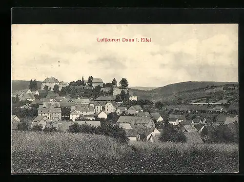 AK Daun i. Eifel, Teilansicht
