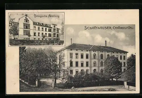 AK Schaffhausen, Cantonsspital, Chirurgische Abteilung