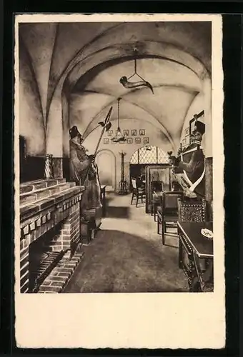 AK Berlin, Gasthaus Zur Schlossklause, Breite Strasse 28, Innenansicht