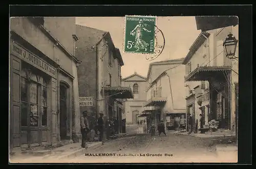 AK Mallemort, La Grande Rue